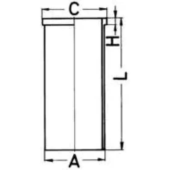 PISTON+SEGMAN STD 79.00 MM (OPEL KADETT 1.6 86-87)