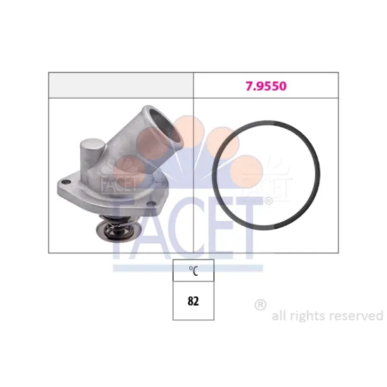 TERMOSTAT OPEL VECTRA A - ASTRA F - CALIBRA C20XE