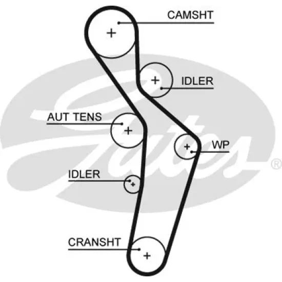 TRIGER KAYIS 145 DIS ( VOLKSWAGEN GOLF V AUDI A3 A4 2.0FSI )