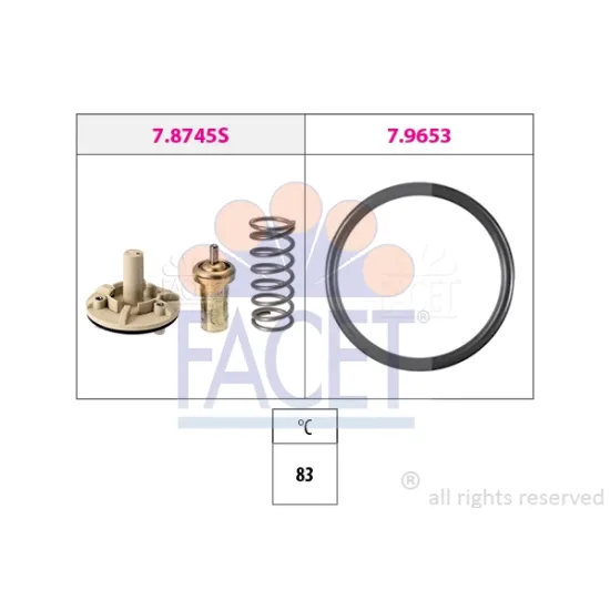 TERMOSTAT KECELI EOS GOLF V VI JETTA PASSAT POLO TIGUAN A3 IBIZA LEON YETI CAXA CAXC CMSA CNVA