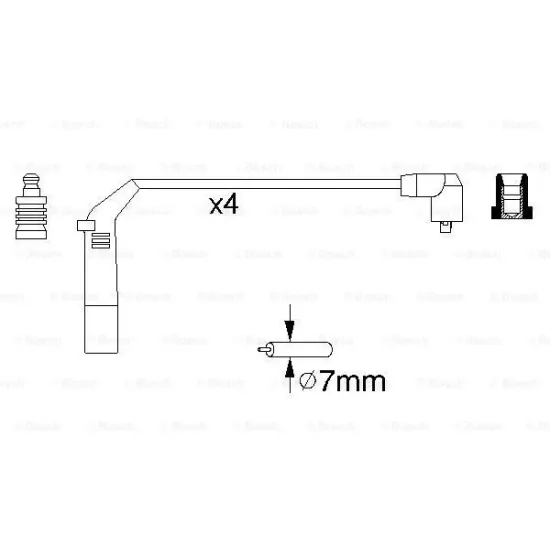 BUJI KABLOSU ( HYUNDAI ATOS 1.0 12V 02-/ İ20 1.1 12V 07- )