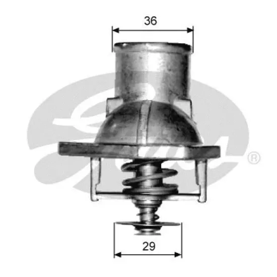 TERMOSTAT 92 C (OPEL VECTRA A 2.0 88-92)