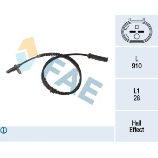 ABS SENSORU ON SAG SOL XDRIVE BMW E60 F10 F07 F11 F12 F06 F01 F02 F03 F04