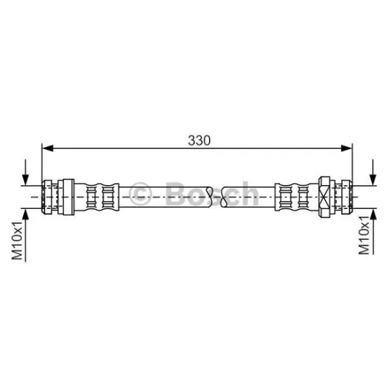 ARKA FREN HORTUMU MATRIX 01-10