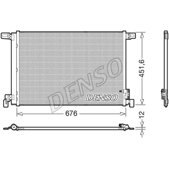 KLIMA RADYATORU (VW TOUAREG / AUDI A6 / A7 / Q7 / Q8) - OE