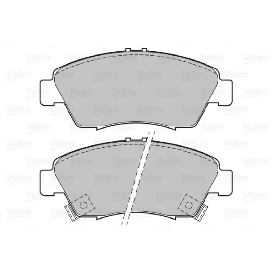 FREN BALATASI ON HONDA CIVIC 1.6 1992-2000 CRX 91-/ CRZ 10-/