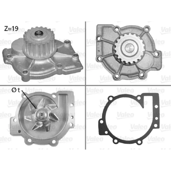 DEVIRDAIM ( RENAULT LAGUNA RXT 2.0IE 16V N7Q 96-01/VOLVO S40 96/03 1.6-1.8-2.0 /V40 96/03 1.6-1.8-2.0 ) )