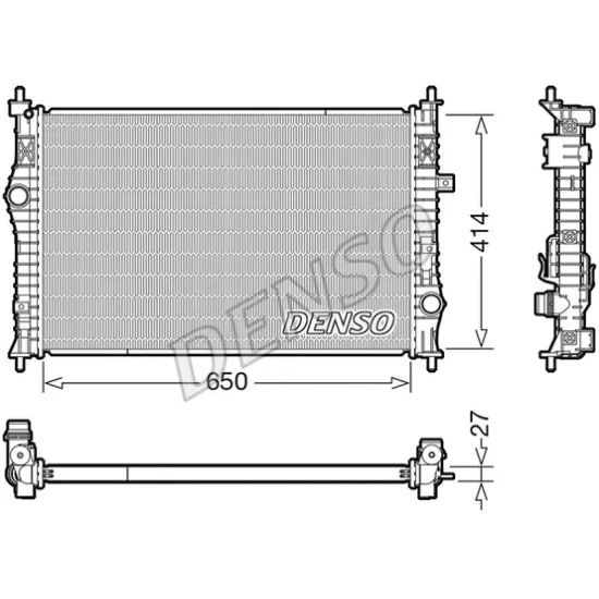 SU RADYATORU BRAZING 26MM PEUGEOT 308 II 3008 5008 II EXPERT14- CITROEN C4 PICASSOII C4 JUMPY 14-