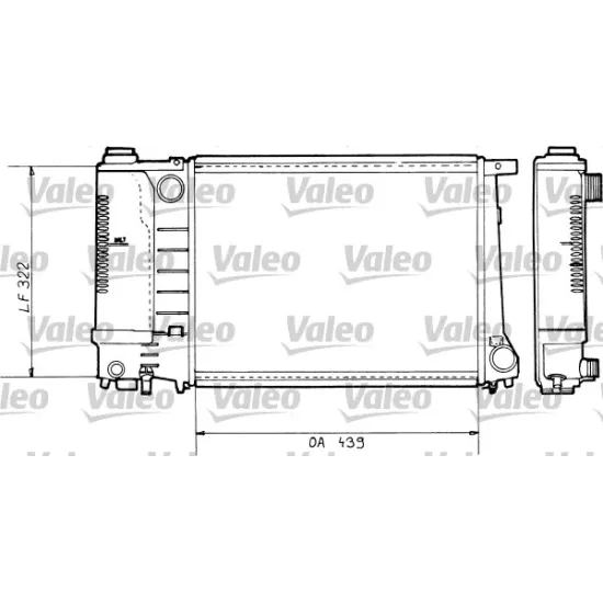 RADYATOR (BMW SERI 3 E36 316 I)