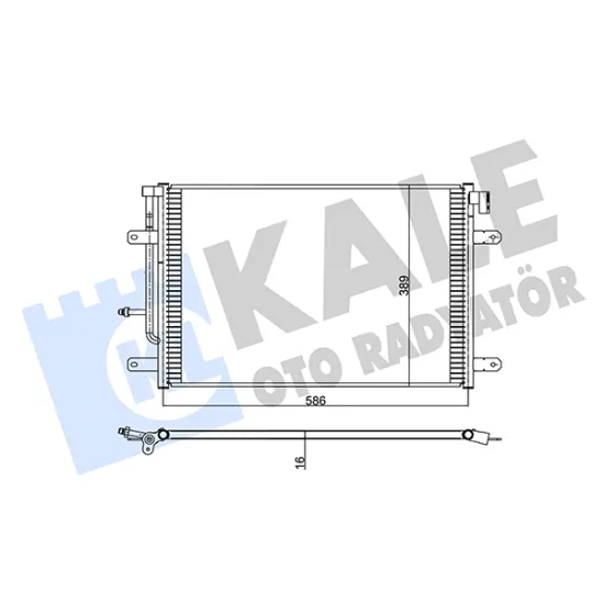 KLIMA RADYATORU BRAZING (VW AUDI A4 SEAT EXEO ST 1.6 1.8T 1.8TSI 2.0 TFSI 2.0TDI 3.0 08- )568×388