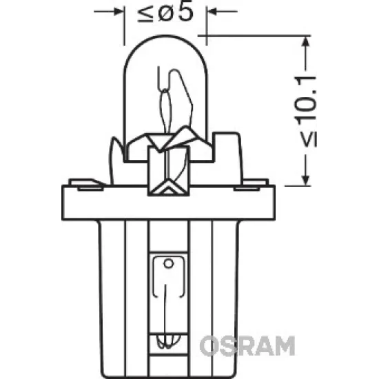 12V 2 Watt DUYLU DIPSIZ ACIK YESIL MB