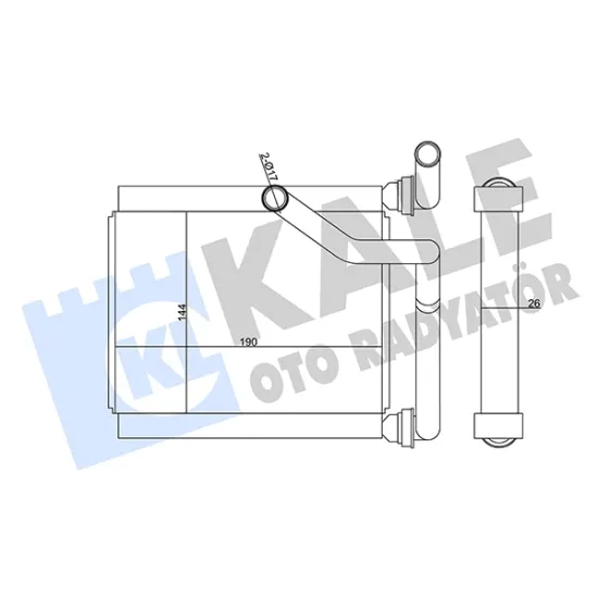 KALORIFER RADYATORU 02-09 JAZZ *L12A1*