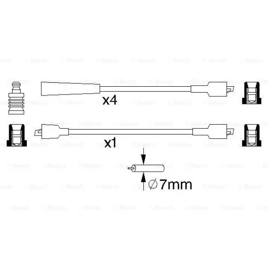 BUJI + BOBIN KABLOSU TK ( OPEL : CORSA 1.2 82-93 )