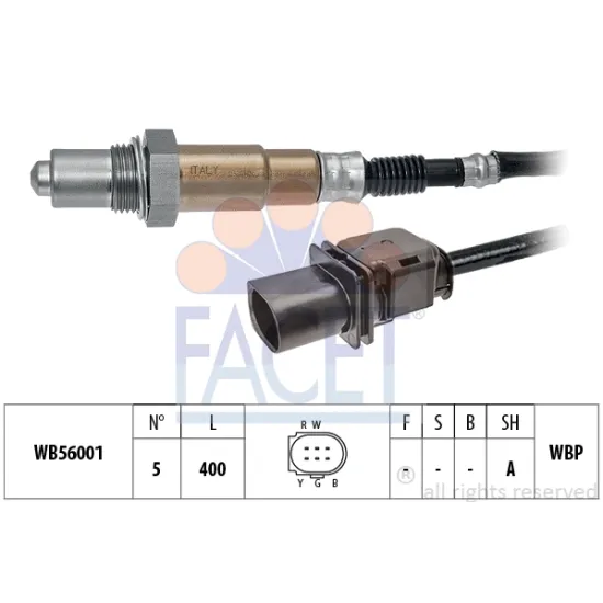 OKSIJEN LAMDA SENSORU DAILY IV V 06> FUSO CANTER 12> EURO5 / 6