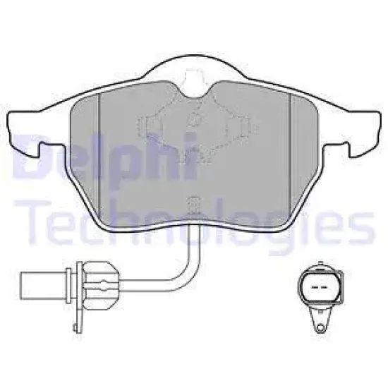 ON FREN BALATASI-KABLOLU-20MM (VW PASSAT 97-05 AUDI A4 99-05 A6 98-05 SKODA SUPERB 02-08)