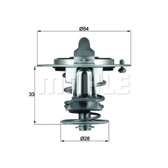 TERMOSTAT 85°C 03> ACCENT.ADMIRE.ERA-GETZ-CERATO-RIO 1.5crdi