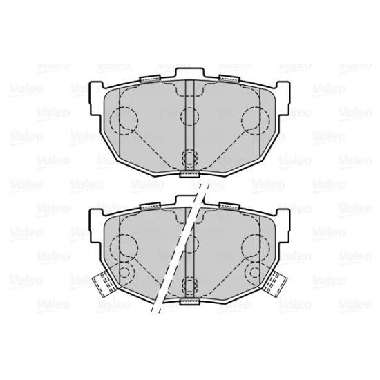 FREN BALATASI ARKA HYUNDAI ELANTRA 1996-2006 KIA CERATO 2004-/ NISSAN MAXIMA 88-94