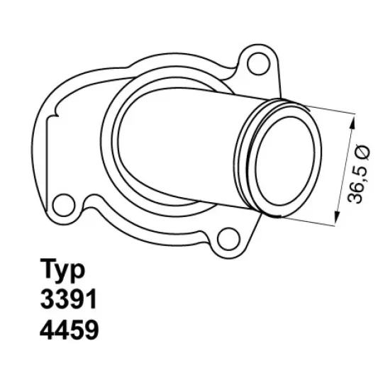 TERMOSTAT 92°C ASTRA.H-CORSA.C 1.4 16V *Z14XEP*