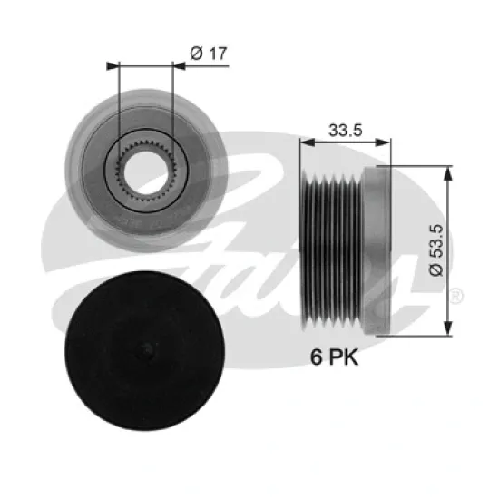 ALTERNATOR KASNAGI (BMW 1 SERISI 3SERISI 5 SERISI 730I 09-)