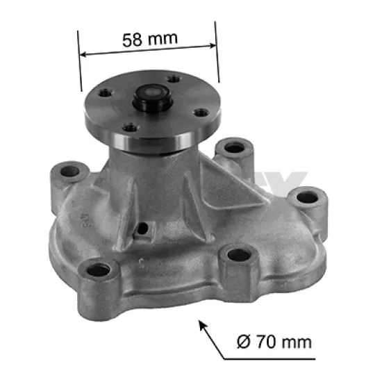 DEVIRDAIM SU POMPASI CORSA B ASTRA F VECTRA A VECTRA B 17D X17D X17TD