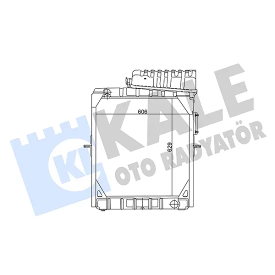 MOTOR RADYATORU 2521 / 1821 KAMYON (5 SIRA PS)