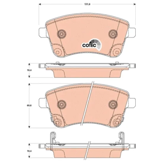 BALATA FREN ON-(IKAZLI)-(HYUNDAI IX20 11/14/KIA VENGA 11/14 )