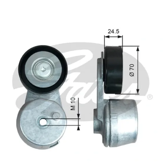 V KAYIS GERGI RULMANI KUTUKLU ( OPEL 1.0 1.4 1.5 ASTRA K INSIGNIA A B CORSA E MOKKA 16-/ )