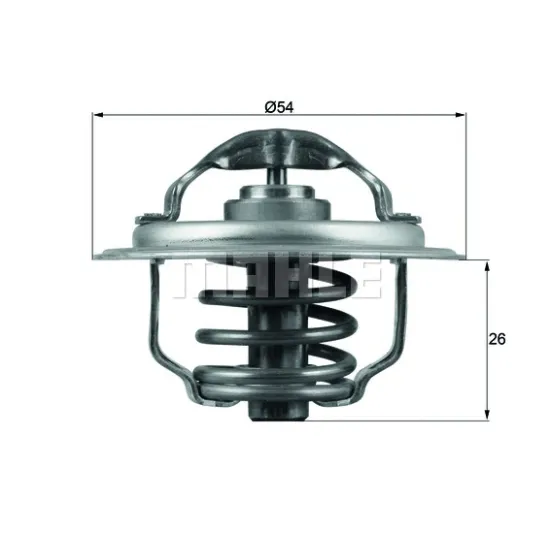 TERMOSTAT 87°C (VW T5-TIGUAN-TOURAN-PASSAT-JETTA III-GOLF VI 2.0TDI )