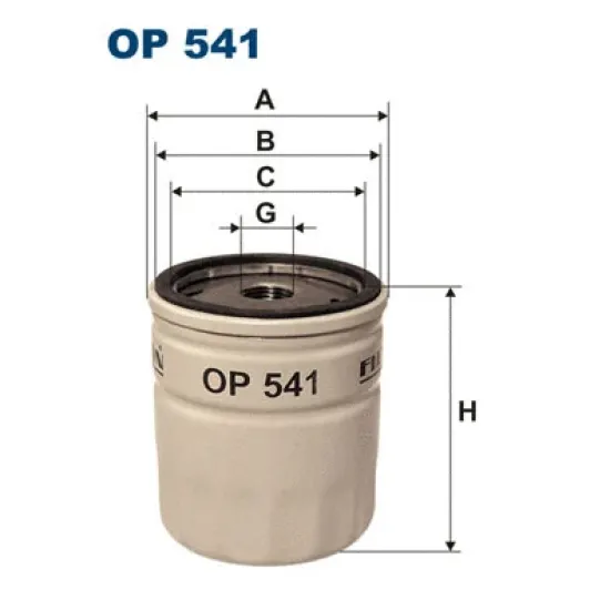 YAG FILTRESI OPEL KADETT D (31_-34_, 41_-44_) 1.6 D - 40 kW / 54 PS