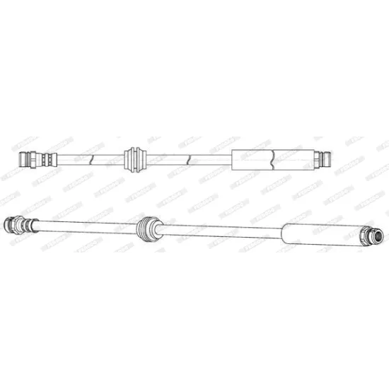 FREN HORTUMU ARKA (VOLKWAGEN CADDY ALLTRACK - CADDDY IV 15-)