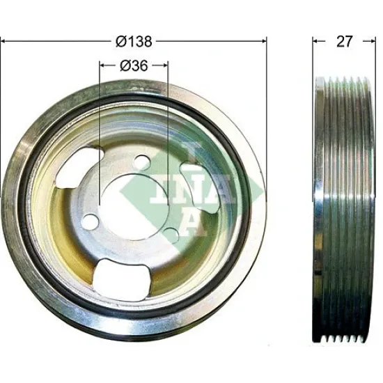 KRANK KASNAGI (CITROEN C3 C4 C5 /DS3 DS4 DS5 /PEUGEOT 07- / BMW F20-F30 -N13 / MINI COOPER)