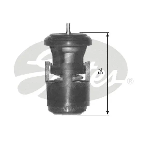 TERMOSTAT 87 C ( VW POLO 99-01 1.4 16V AHW MOTOR POLO HB. 1.6 AEE MOTOR GOLF V 1.4 BUD MOTOR )