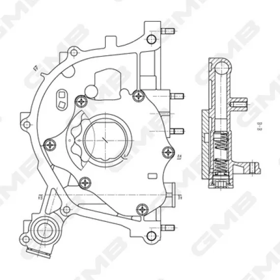 YAG POMPASI HONDA CRV 99-01 2000cc / B20Z1