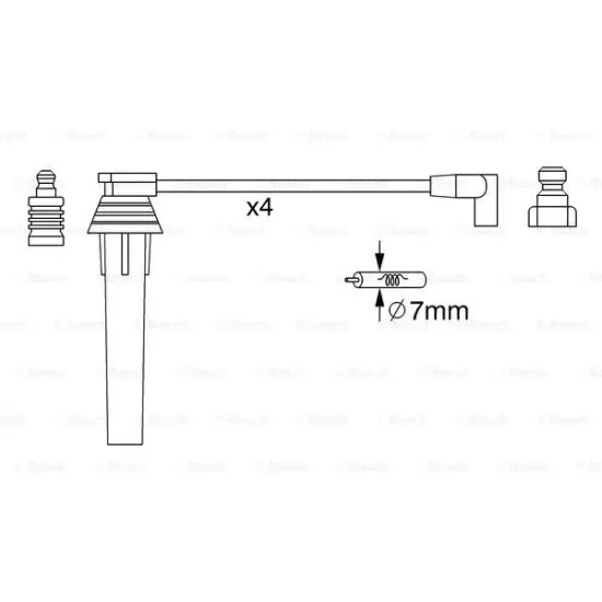 BUJI KABLOSU ( Jeep Cherokee (KJ) 2.4 4WD 01-08 )