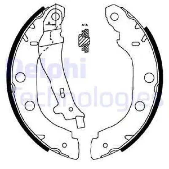 KAMPANA BALATA LEVYELI 42mm ( RENAULT KANGOO KC0/1 FC0/1 98 - 08) BUYUK TIP