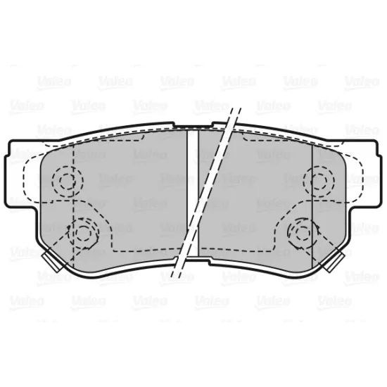 BALATA FREN ARKA-(HYUNDAI TUCSON 04/10/SANTAFE 00/05/KIA SPORTAGE 04/08/OPIRUS 01/06 )