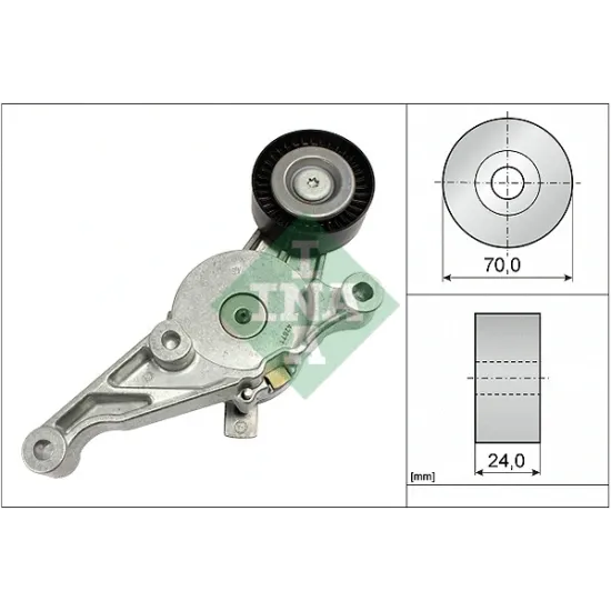 V KAYIS GERGISI-KOMPLE (VW CADDY 04-11 GOLF 04-09 PASSAT 06-11 TRANSPORTER 06-10)