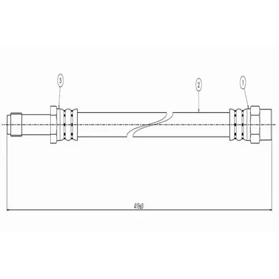 FREN HORTUMU ON (VW LT 28-46 2.5TDI 01-06 / MERCEDES SPRINTER 95-04 )