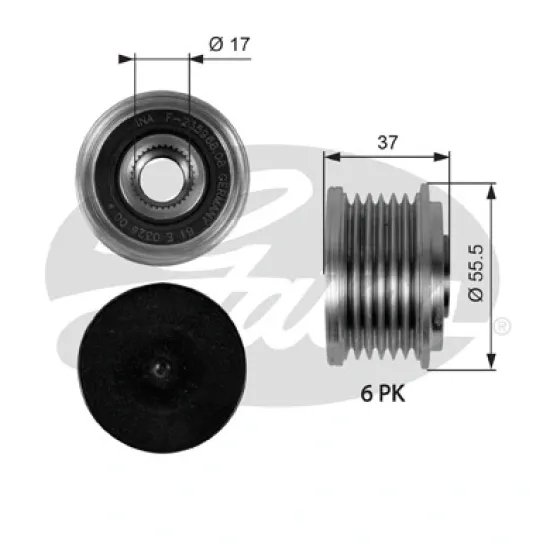 ALTERNATOR KASNAGI MERCEDES OM646 OM647 OM648 203-211-220 200/220/270/320Cdi