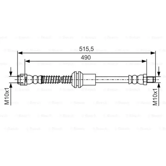 FREN HORTUMU 09> GLK SERI (X204)