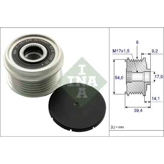 ALTERNATOR KASNAGI 01> ASTRA.G.H-COMBO-DOBLO-FIORINO 1.3mjet *Z13DTH* *DENSO*