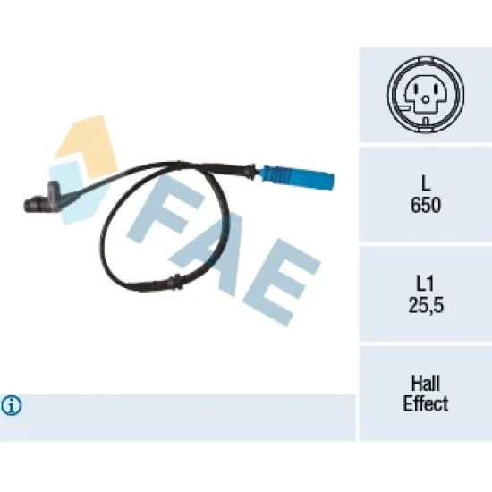 ABS SENSORU ON BMW E38 >94-01