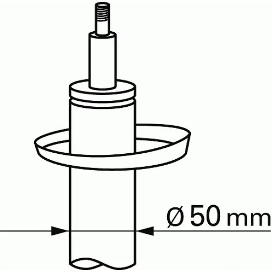 AMORTISOR ÖN SAG/SOL - (VOLKSWAGEN GOLF VII (5G1) 1.6 TDI CAPI 11/45 2012-)