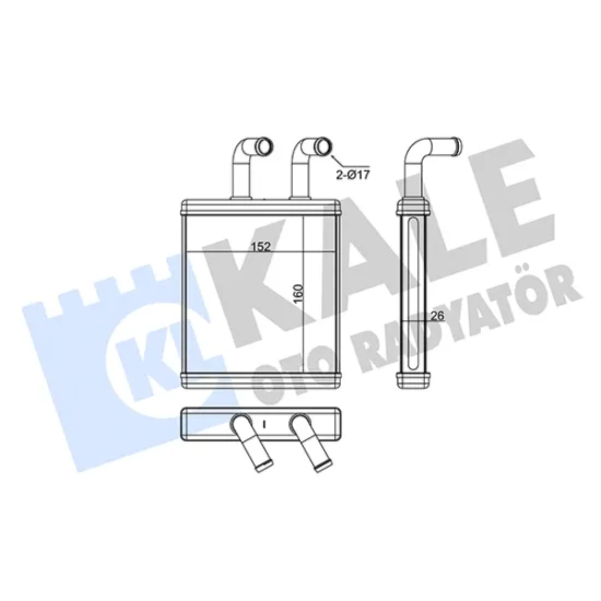 KALORIFER RADYATORU 03> K2500 2.5d 00> K2700 2.7d