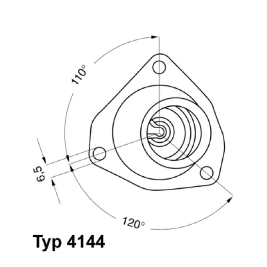 TERMOSTAT 92°C VECTRA.A 2.0 8V *C20NE*