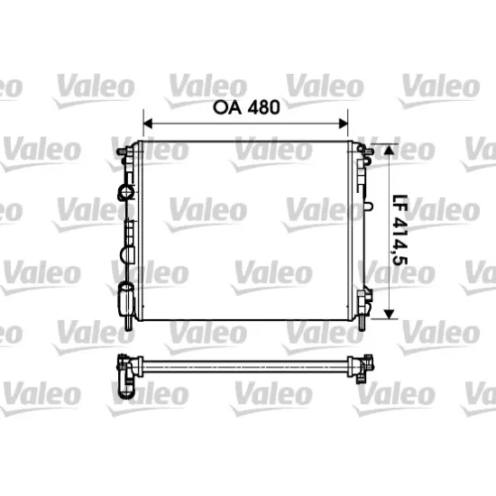 RADYATOR 01> CLIO II-SYMBOL 1.5dci-1.4-1.6 16V +AC