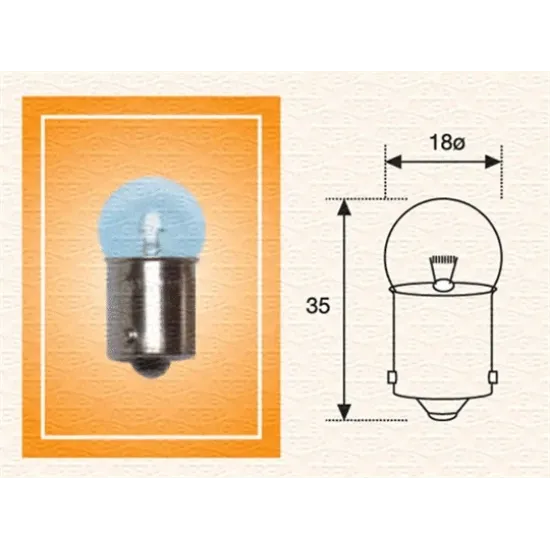 AMPUL 12V R10W 67 