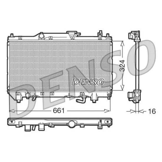 MOTOR SU RADYATORU TOYOTA AVENSIS 1997-2000 MANUEL