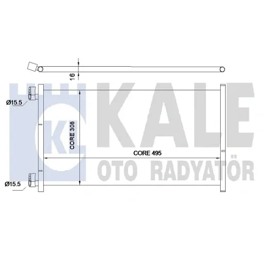 KLIMA RADYATORU-(FIAT PUNTO 1.3 JTD 1.9 JTD 00-12)