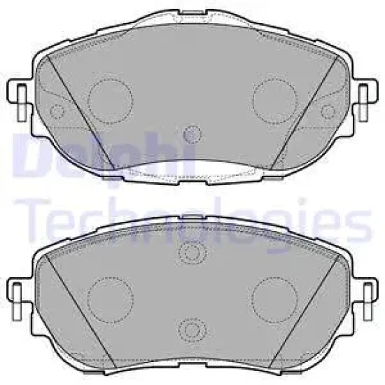 FREN BALATASI ON TOYOTA COROLLA 2013-2019 AURIS 2012-/ 1.33 1.6 BENZINLI 1.4 D4D DIZEL